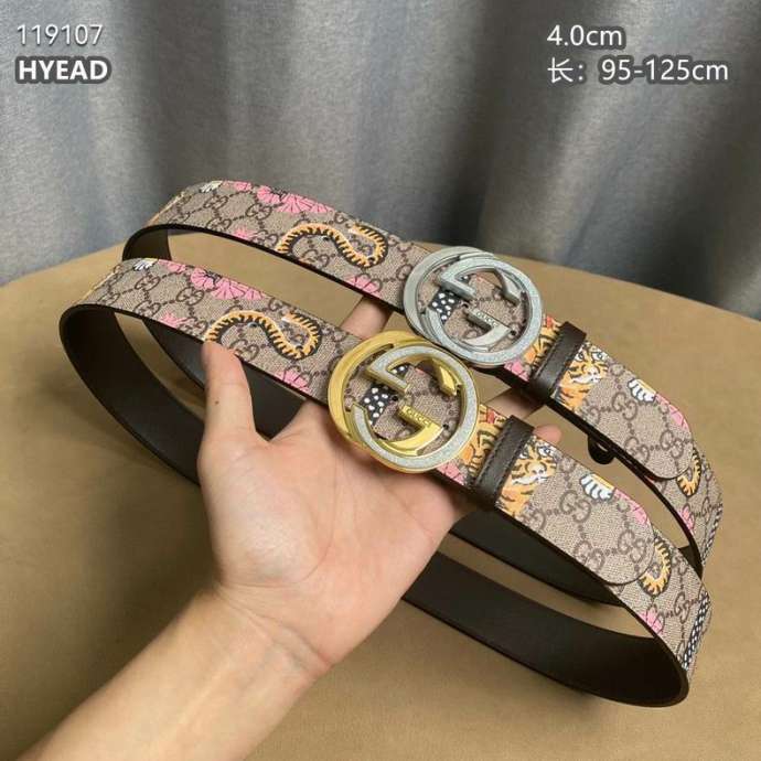 Picture of Gucci Belts _SKUGuccibelt40mmX95-125cm8L044008